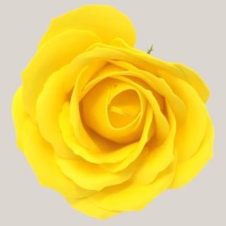 Seifenblüte Rose Gelb – dekorative Duftseife