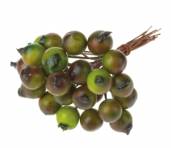 Beerenpick Nooa – Ø 8cm x 9 cm in Bordeaux & Herbstfarben