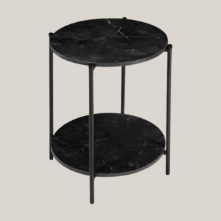 Beistelltisch mit 2 runden Platten