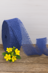 Gestärktes Juteband 40 mm – 5 Farben, 2 Längen wählbar