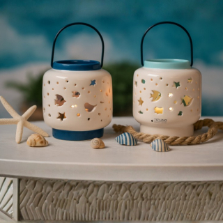 Balena 12 cm – Tiziano Windlicht maritim