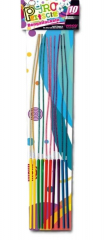 10 bunte Bengalfackeln &quote;Pyropeitsche&quote;