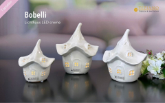 Lichthaus Bobelli mit LED-Beleuchtung und Timer – Charmante Deko