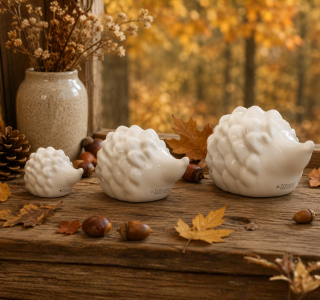 Tiziano Igel Max – Charmante Herbstdeko in 3 Größen