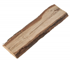 Eichenschwartenbrett 35x11 cm – rustikale Herbstdeko