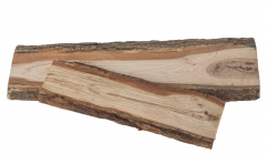 Eichenschwartenbrett 35x11 cm – rustikale Herbstdeko