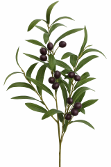 Olivenbaum-Ast 46 cm grün – künstlich & naturgetreu