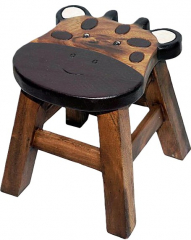 Kinderhocker "Kuh" – Sitzhocker für Kinder, Ø 25 cm