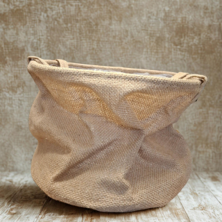 Textilkübel Jute – Pflanzkorb in 3 Größen
