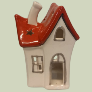 Lichthaus Erfurt von Seyko – Keramikhaus 19,5 cm Deko