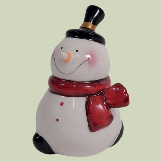 Schneemann Markus – Keramikfigur 8 cm