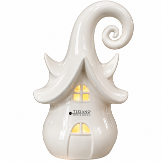 Dekohaus „Avalon“ mit LED & Timer