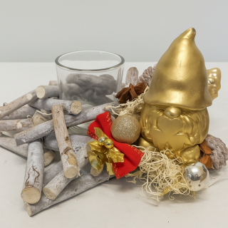 Adventssterne mit Teelichthalter – Weihnachtsdeko 23 cm