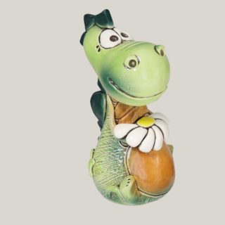 Räucherfigur Drache aus Keramik – 14 cm, 3 Varianten