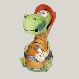 Räucherfigur Drache aus Keramik – 14 cm, 3 Varianten