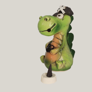 Räucher Drache – Keramikfigur 14 cm, 3 Varianten