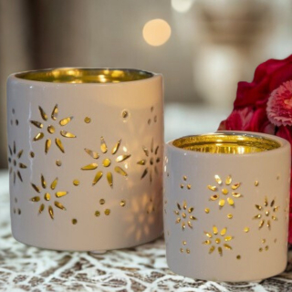 Tiziano Keramik Tischlicht Florana – stimmungsvolle Deko