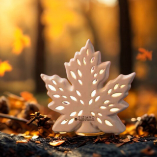 Tiziano Home Design Keramikblatt Vicaria mit LED