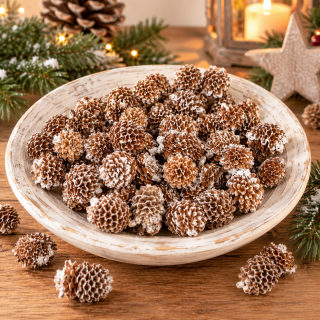 Naturmaterialien Bastelset – Zapfen & Holzsterne
