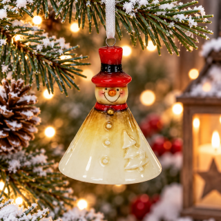 Keramik Glocke – Weihnachtsdeko zum Hängen & Stellen