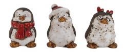 Pinguine 3er Set aus Keramik