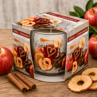 Duftkerze "Apfel Zimt"