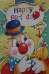 Geschenktasche "Clown"