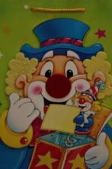 Geschenktasche "Clown"