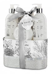 Wellness-Geschenkset Weiße Lilie – Pflege & Luxusduft