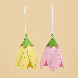 Metallblüte Spring – Frühlingsdeko für Wand & Fenster